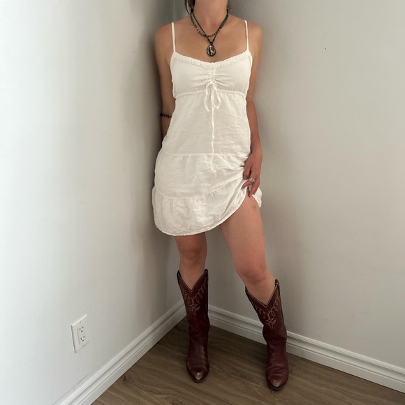Mini western flowy dress - Picture 2 of 4
